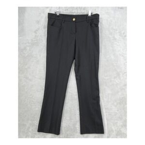 Miu Miu Pants Women 42 US 6 Virgin Wool Straight Leg Trouser Quiet Luxury Italy